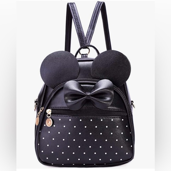 韓国女子 人気 [NASTY FANCY CLUB] DOT ROUND BACKPACK FANCY CLUB(ファンシークラブ) バックパック・リュック